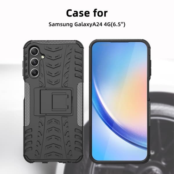 Offroad Suojakotelo Samsung Galaxy A24 4G - Punainen Red