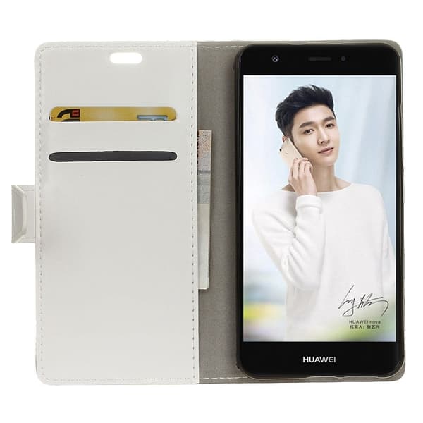 Huawei P9 Lite Mini Etui laget av kunstlær og silikon - Stamme blomster Multicolor