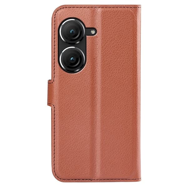 Classic ASUS Zenfone 9 Flippetui - Brun Brown