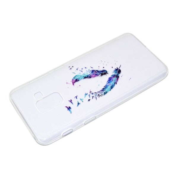 Samsung Galaxy J6 mobiletui i silikone- og plastik med printet m Multicolor