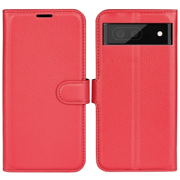 Klassisk Google Pixel 7 Pro flip etui - Rød Red