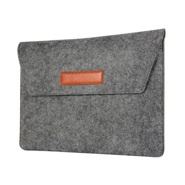 Macbook 12-Inch Retina (2015) felt sleeve bag - Black Svart