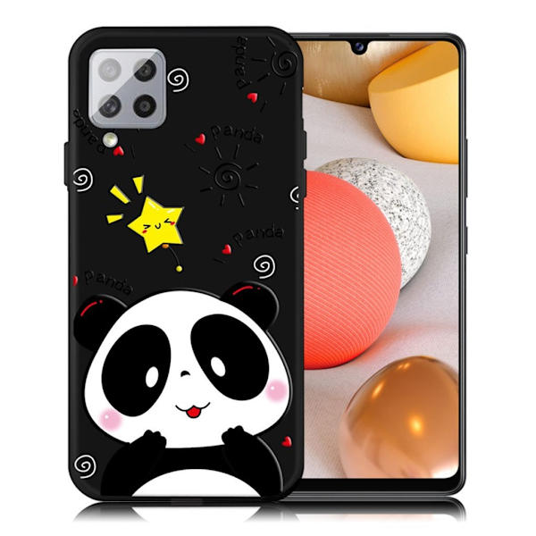 Imagine Samsung Galaxy A42 5G kotelot - Panda Black