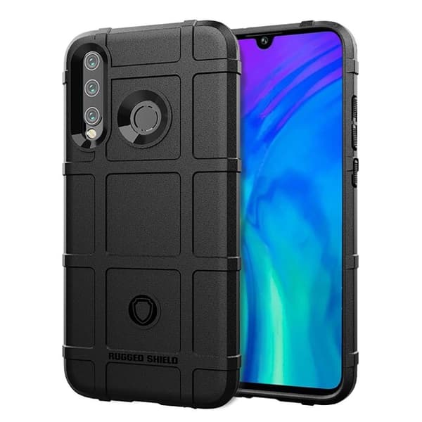 Rugged Shield cover - Honor 20 Lite – Sort Black