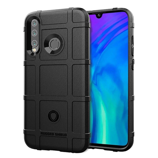 Rugged Shield kuoret - Honor 20 Lite - Musta Black