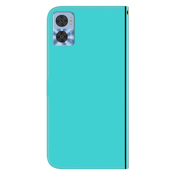 Mirror Motorola Moto E22i / E22 Flippetui - Cyan Green