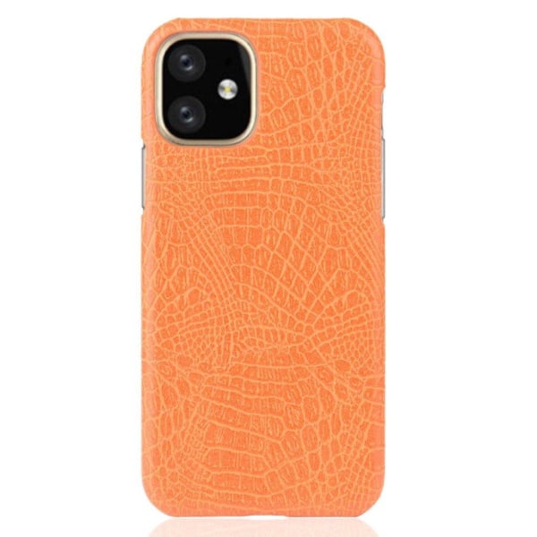 Croco iPhone 11 Pro etui - Orange Orange
