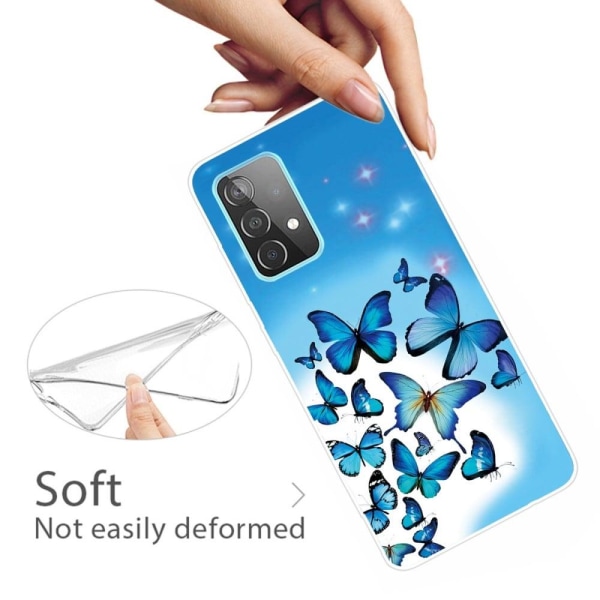 Deco Samsung Galaxy A23 skal - Blå Fjärilar Blå