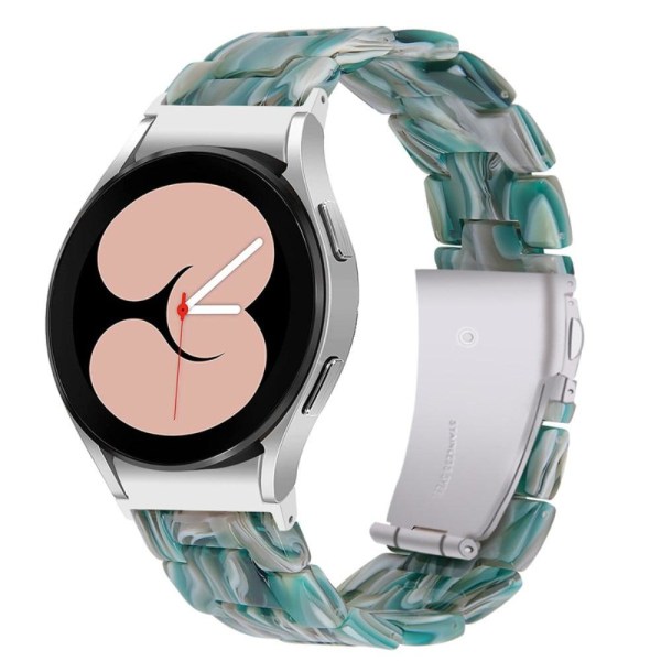 Samsung Galaxy Watch 5 / 5 Pro / 4 resin style watch strap - Gre Green