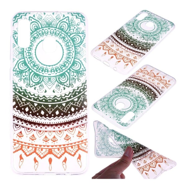 Huawei P30 Lite mønster cover - farverig blomst Multicolor