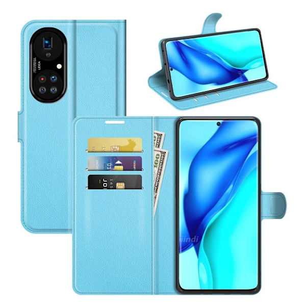 Classic Huawei P50 Pro fodral - Blå Blå