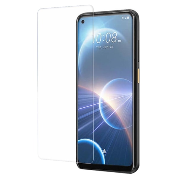 0.3mm hærdet glas skærmbeskytter til HTC Desire 22 Pro Transparent