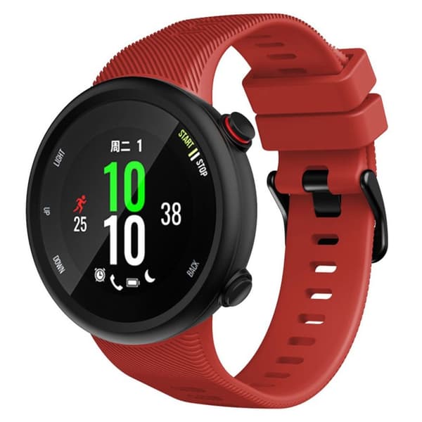 Garmin Forerunner 45 kestävä silikoninen ranneke - Punainen Red