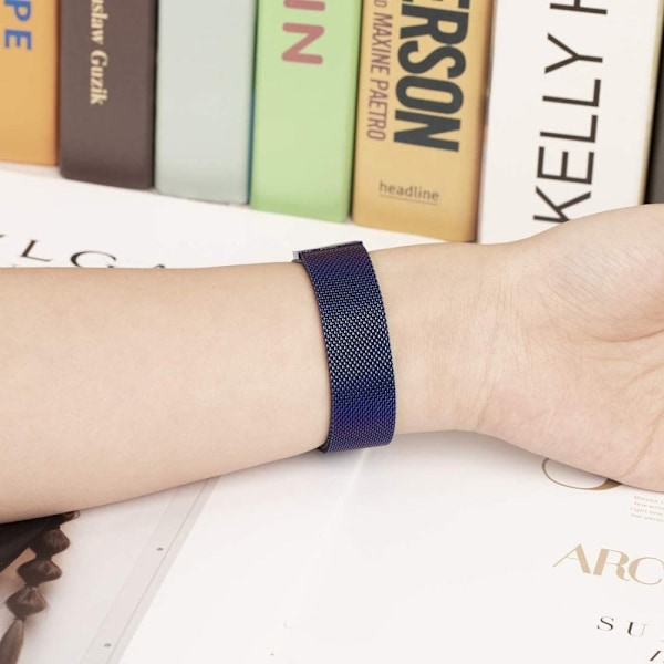 Garmin Vivoactive HR milanese klockarmband i rostfritt stål - Blå Blå