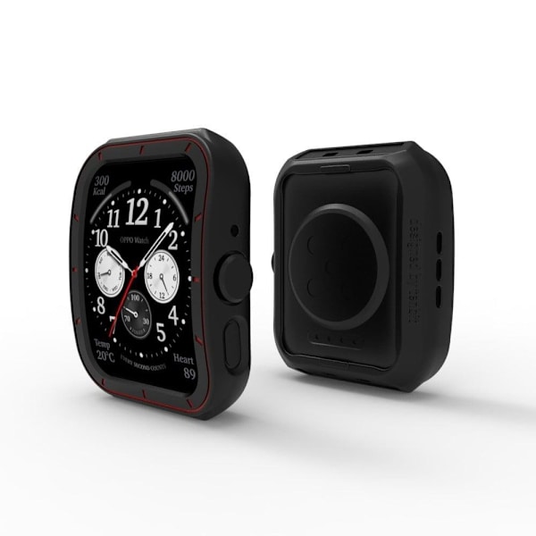 Oppo Watch 3 Pro cover - Sort / Hvid Black
