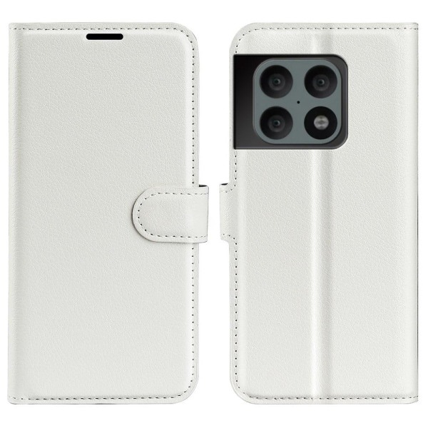 Classic OnePlus 10 Pro Flip Etui - Hvid White