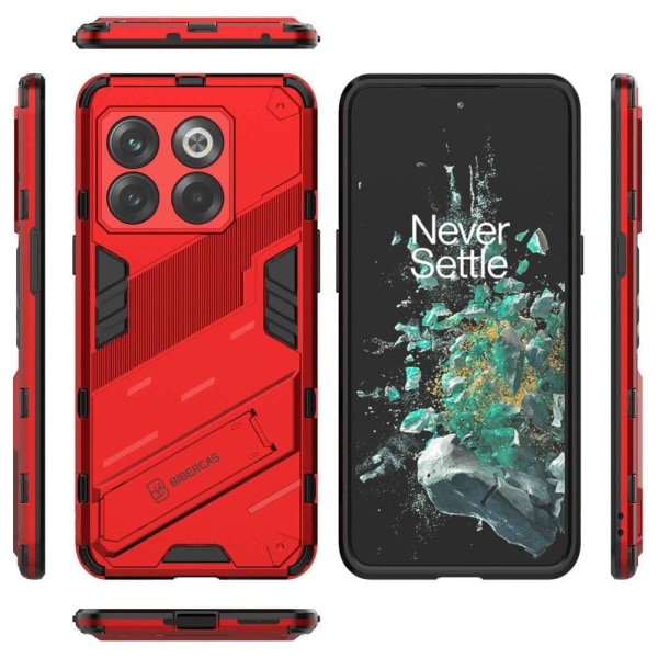 Stöttåligt OnePlus Ace Pro / OnePlus 10T hybridskal - Röd Röd