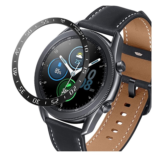 Samsung Galaxy Watch 3 (45mm) holdbar dial bezel - sort / A Type Black