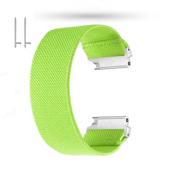 Solid color nylon watch band for Huawei watch - Light Green Grön