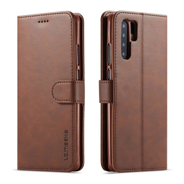 LC.IMEEKE Huawei P30 Pro læderetui - Coffee Brown