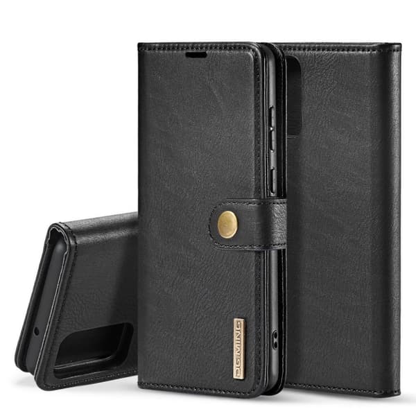 DG.MING Samsung Galaxy S20 2-in-1 Lommebok etui - Svart Black