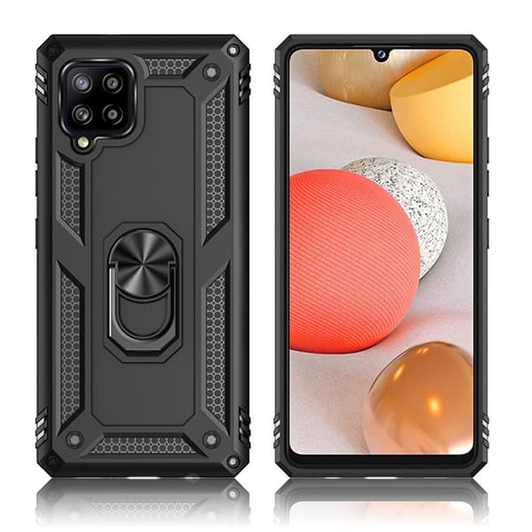 Bofink Combat Samsung Galaxy A42 5G kotelot - Musta Black