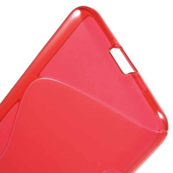 Lagerlöf TPU solid deksel for Microsoft Lumia 650 - Rød Red