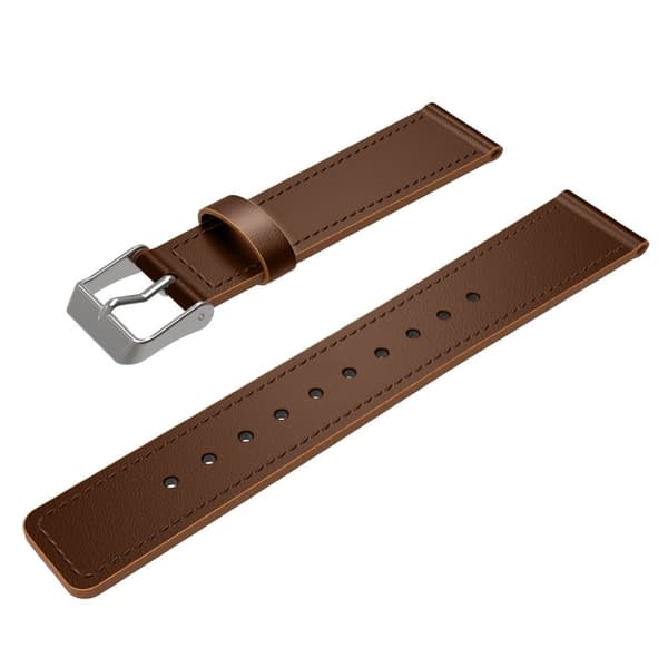 Fitbit Charge 2 klokkereim av ekte lær - Brun Brown