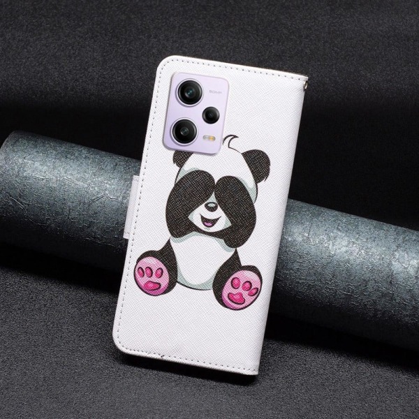 Wonderland Xiaomi Poco X5 Pro Flip Etui - Panda White
