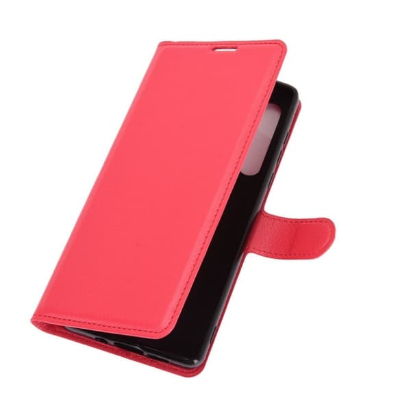 Classic Motorola Edge Flippetui - Rød Red