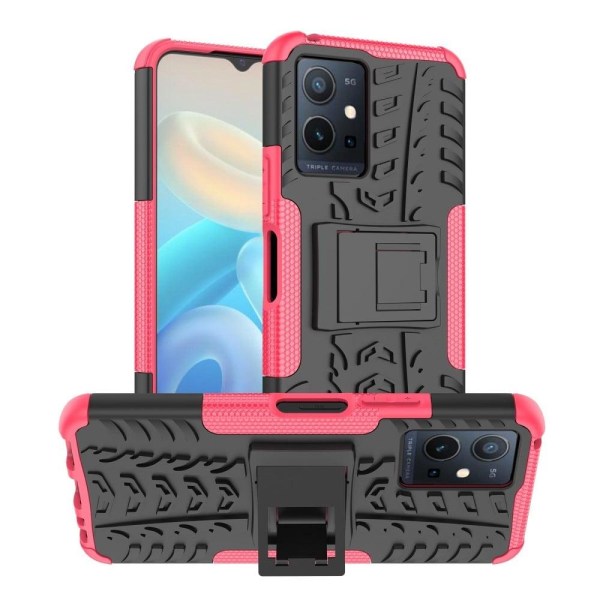 Offroad Vivo Y75 5G / Vivo Y55 5G skal - Rosa Rosa