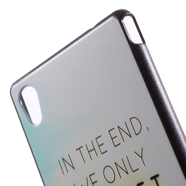 Westergaard Sony Xperia Z3+ Cover - Citat And Sea Multicolor