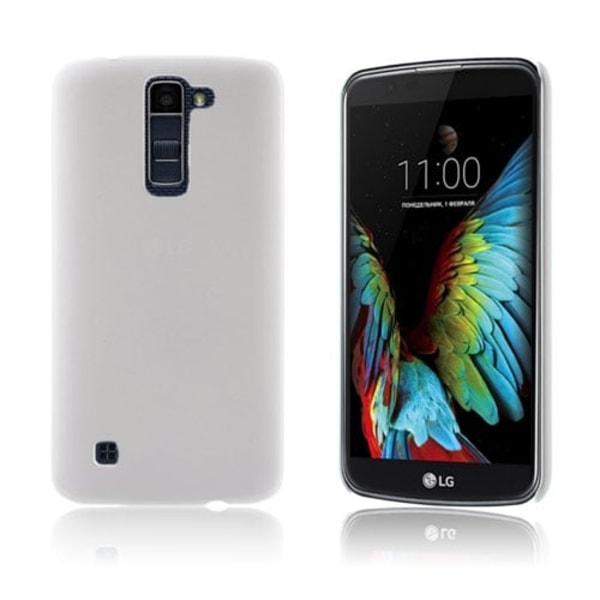 Christensen LG K10 Muovikuori - Valkoinen White