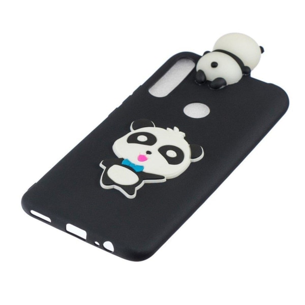 Cute 3D Huawei P Smart Z skal - Svart Svart