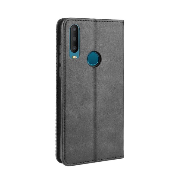 Bofink Vintage Alcatel 3X (2019) leather kotelot - Musta Black