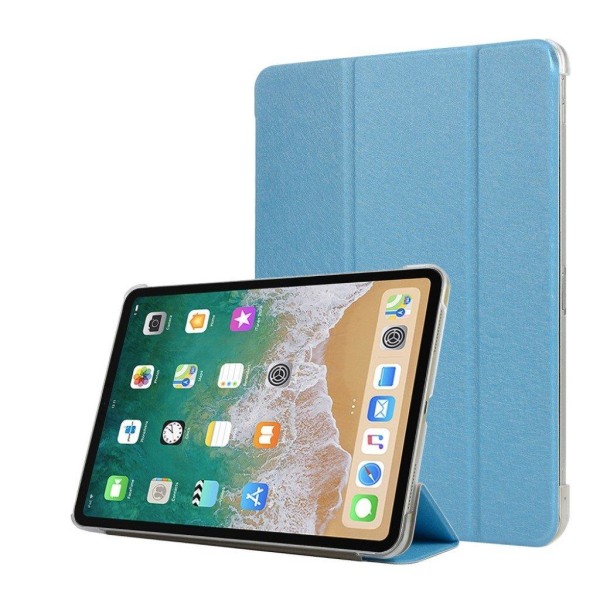 iPad Pro 11 inch (2018) vikbart syntetläder tablett skyddsfodral Blå