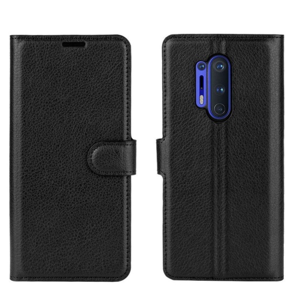 Classic OnePlus 8 Pro flip etui - Sort Black