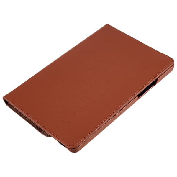 Lenovo Tab M9 enkelt läderfodral med elastiskt band - Brun Brun