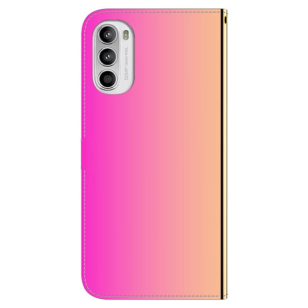 Mirror Motorola Moto G62 5G fodral - Rosa Rosa
