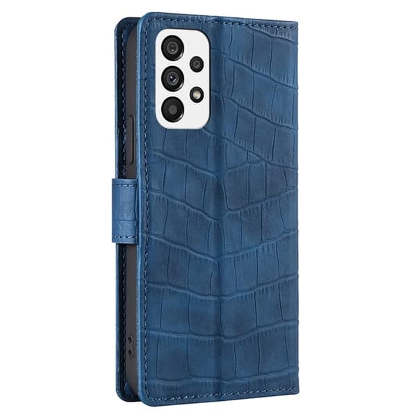 Croco Samsung Galaxy A73 skal - Blå Blå