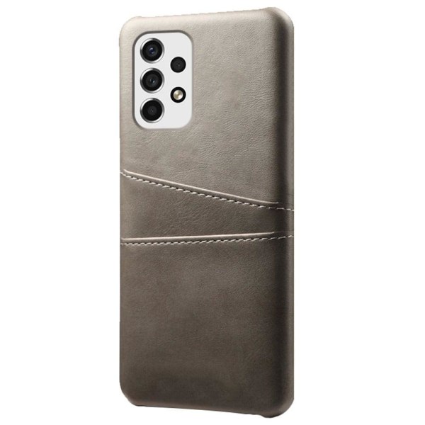 Dual Card Etui Samsung Galaxy A53 5G - Grå Silver grey