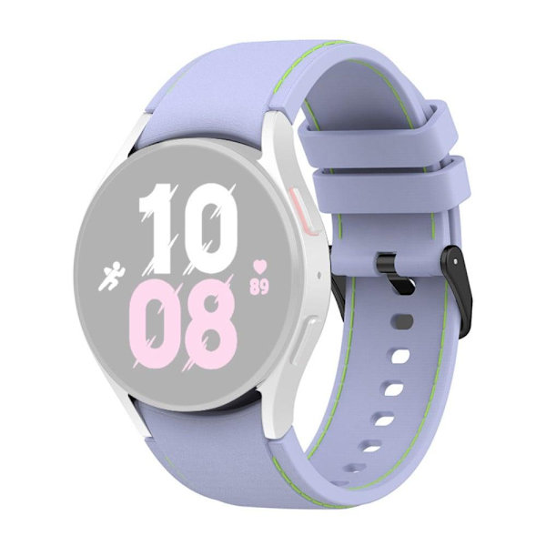 Samsung Galaxy Watch 5 / 4 / 3 (41mm) klockarmband i silikon - Lila / Lila Lila