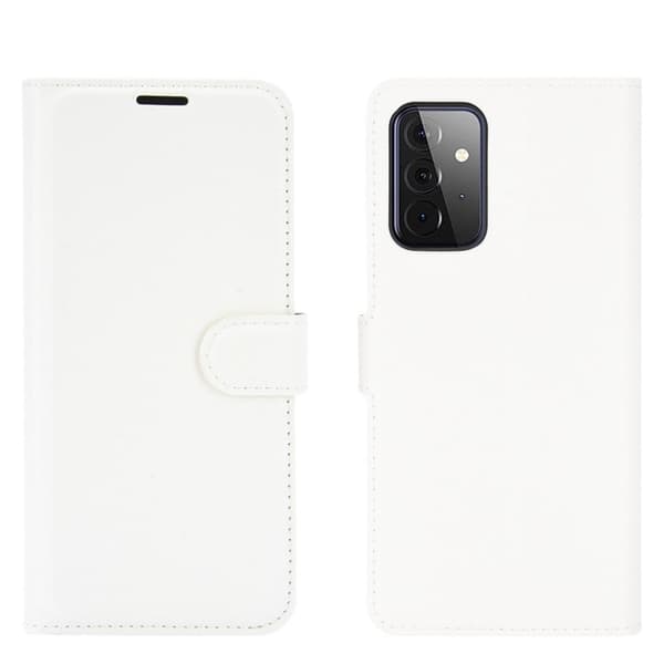 Classic Samsung Galaxy A72 5G Flippetui - Hvit White