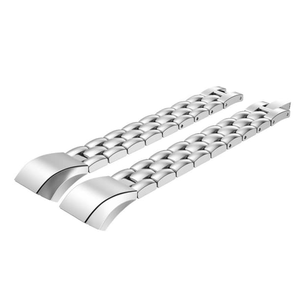 Fitbit Alta treperlet klokkereim av rustfritt stål - Sølv Silver grey