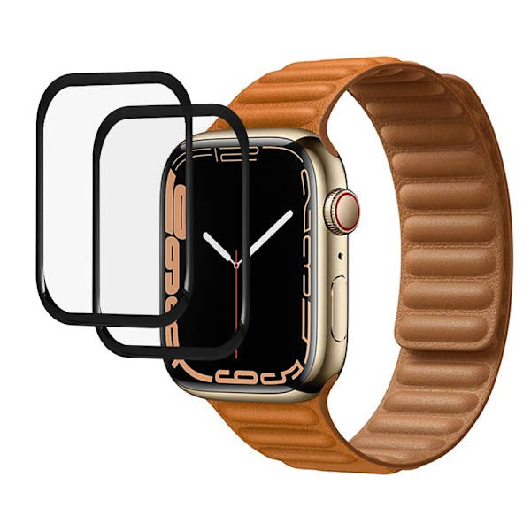 2 Pcs IMAK Apple Watch (45mm) PMMA screen protector Transparent