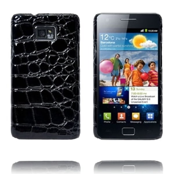 Raptor (Sorter) Samsung i9100 Galaxy S 2 Deksel Black