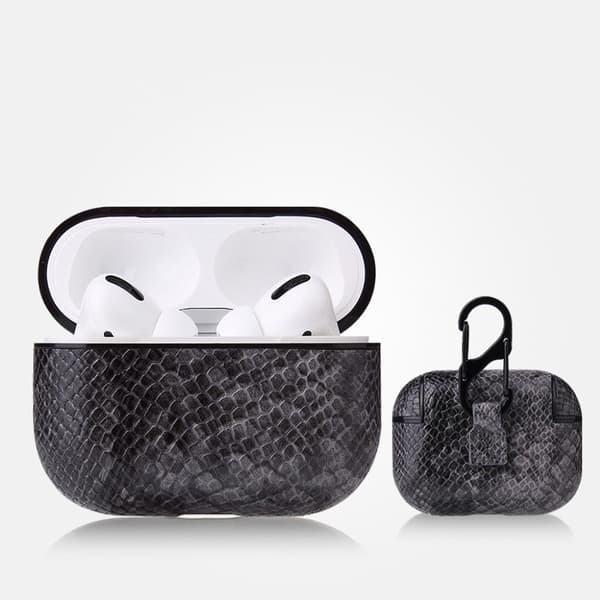 AirPods Pro cool slange tekstur etui - Grå Silver grey