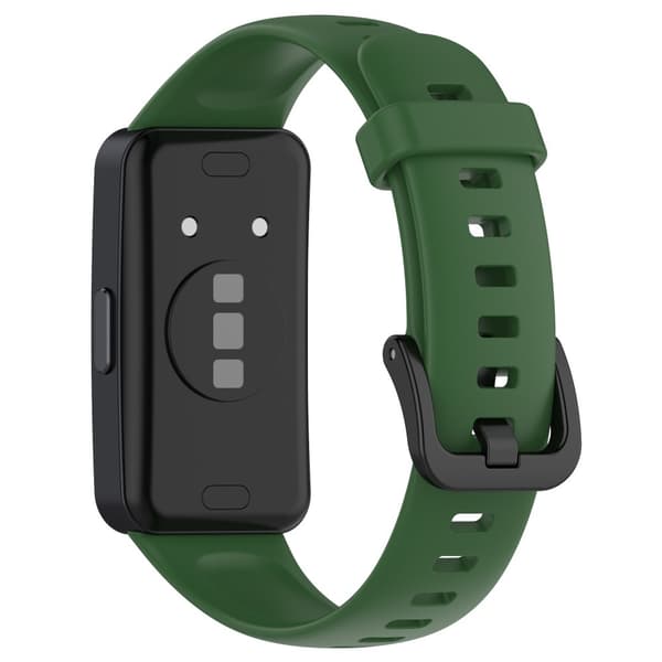 Huawei Band 8 silikonihihna - Tummanvihreä Green