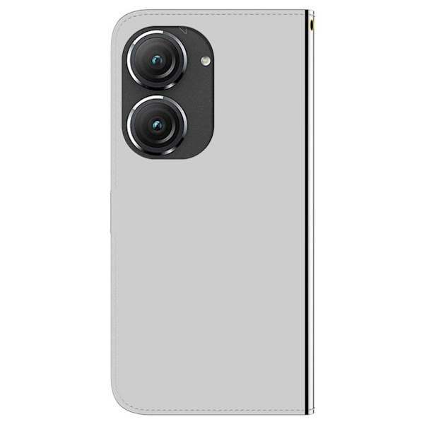 Mirror Asus Zenfone 9 fodral - Silver/Grå Silvergrå