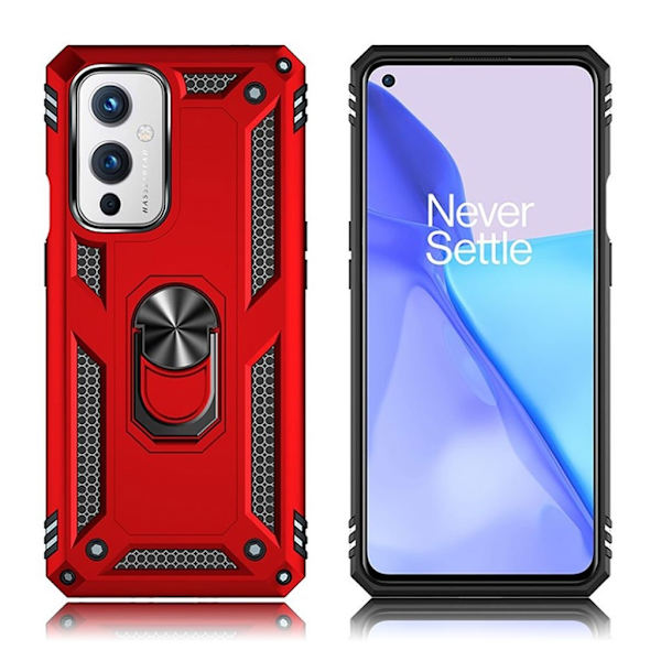Bofink Combat OnePlus 9 skal - Röd Röd